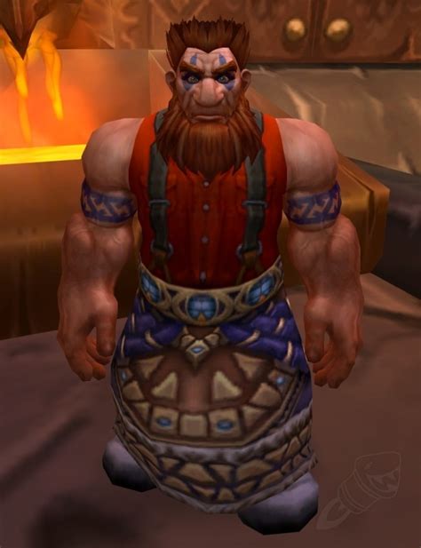 dwarven red shirt guy.